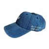 Fashion denim cap small love embroidered baseball cap student couple versatile hat wide brim shows small face
