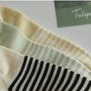 5 Pairs Of Summer Low-Top Boat Socks Shallow Retro Cotton Socks Do Not Fall Off With Korean Striped Invisible Socks