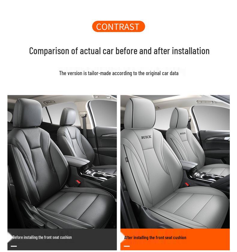 Buick Envision 2022 Seat Cover: All-Season Breathable Full Wrap Cushion