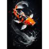 Chinese Red Koi Fish Landscape Picture Carp Canvas Painting HD Print Posters for Modern Living Room Wall Art Home Decor Cuadros