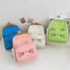 Cartoon Cat Kids Backpacks Kawaii Children's Handbags for Girls Boys Kindergarten Schoolbag Korean Toddler Travel Storage Bag