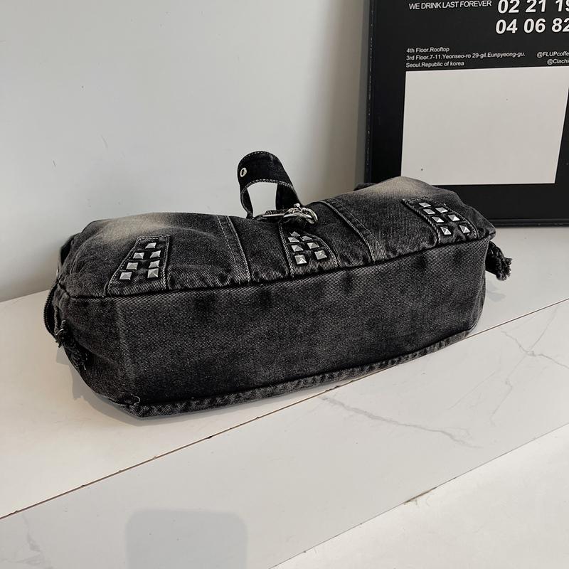 Torba Kowbojska Damska Duża Pojemność Podpachowa Pierogowa Torba na Ramię