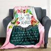 1pc Love Always Blanket, Lightweight Flannel Throw Blanket For Sofa, Bed, Travel, Camping, Living Room, Office197