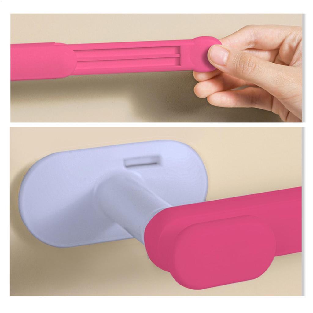Retractable Headband Holder Wall Mount Hair Accessories Organizer Jewelry Storage Rack Room Decor Bathroom Towel Hanger