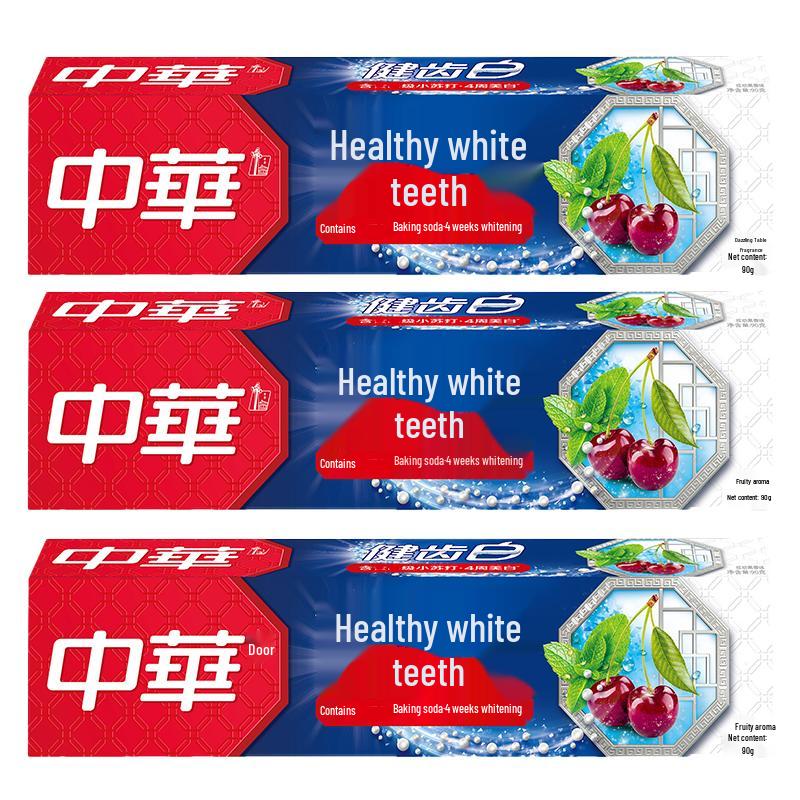 Zhonghua Healthy White Baking Soda Fruit Flavor Toothpaste