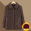 Spring and Autumn Outerwear for Middle-aged and Elderly Women, Plus Size, Short Style, Ages 60-80.