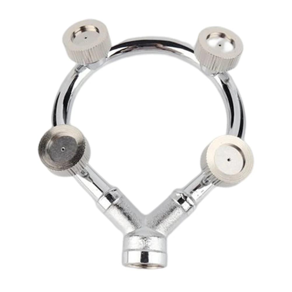 

Agricultural Sprayers Nozzle Multifunctional Annular Nozzle Stainless Steel 3/4/5 Heads Garden Round Atomizing Nozzle