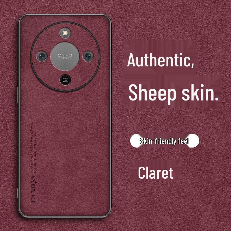 Honor X70 Business Lambskin Anti-Fall Protective Phone Case