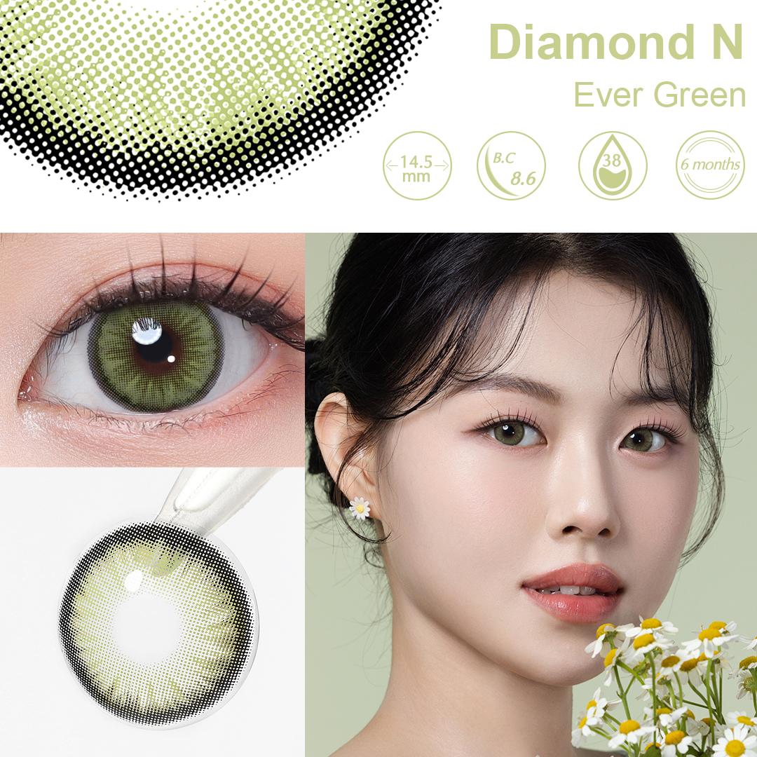 

0~-6.00 Цветные контактные линзы Magister 14.5 мм Коричневые контактные линзы Diamond Series большие линзы для глаз 14.5mm