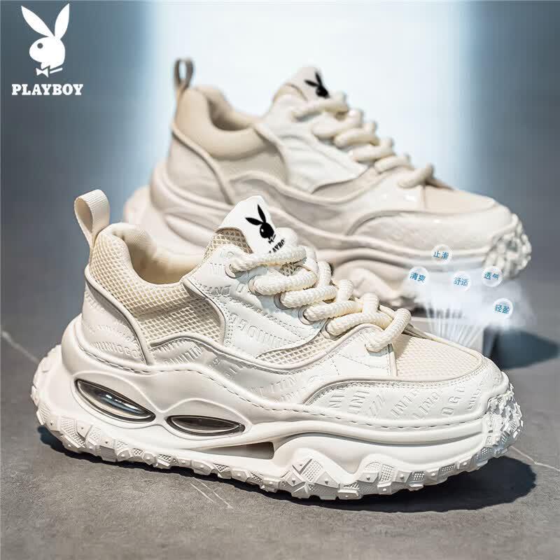 PLAYBOY Men s Chunky Platform Casual Sneakers 40