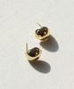 Alleun 10K 14K Ball Teardrop Gold Earrings Daily Bold
