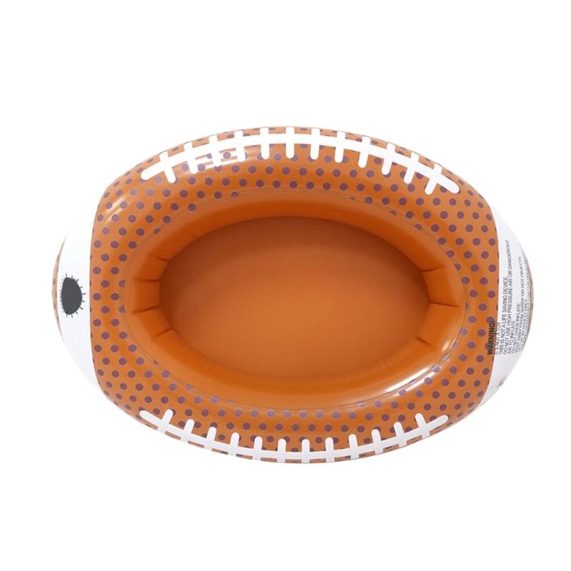 

Creative Football Style Inflatable Drink Storage With Food Platform For Sports Beloveds And Hosting