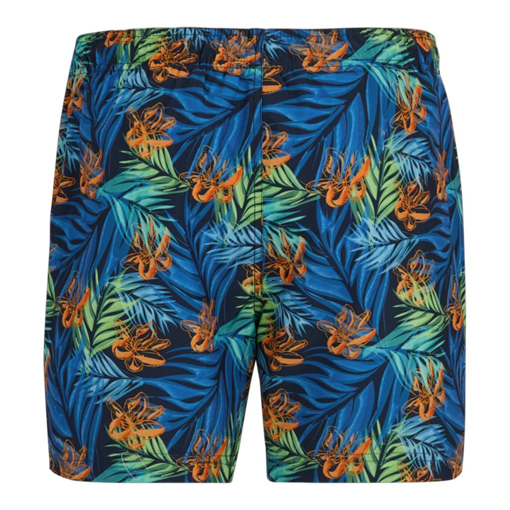 Regatta Mens Loras Tropical Leaves Swim Shorts