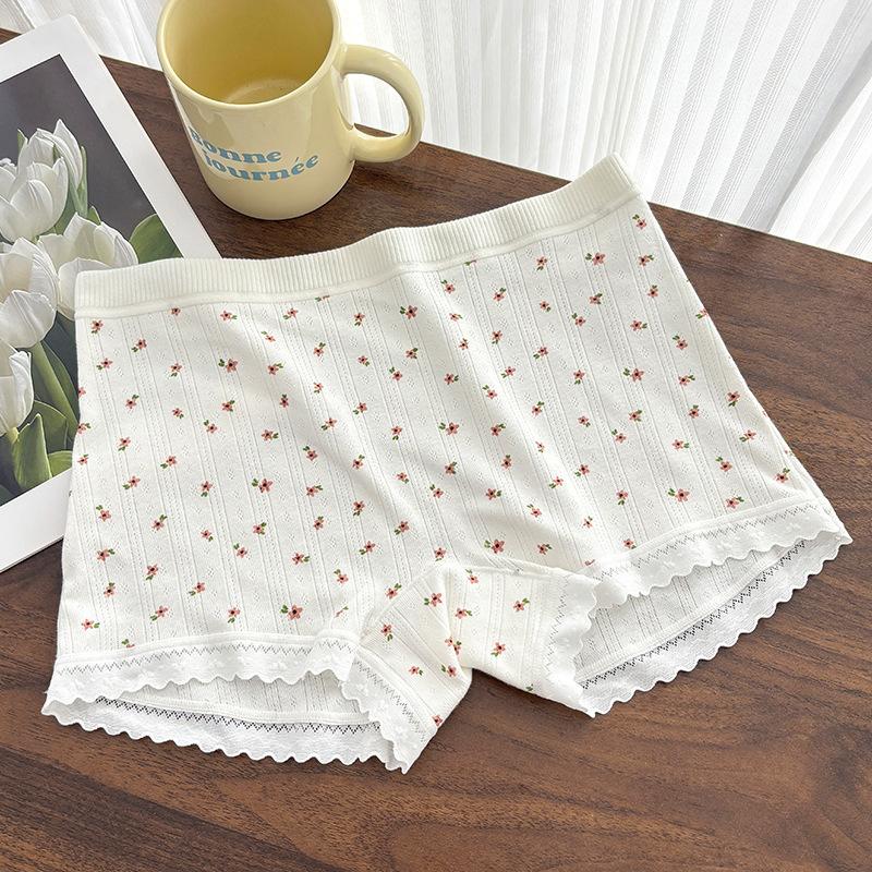 Female Spring and Autumn Fashion New 2 in 1 Boxer Safety Underwear