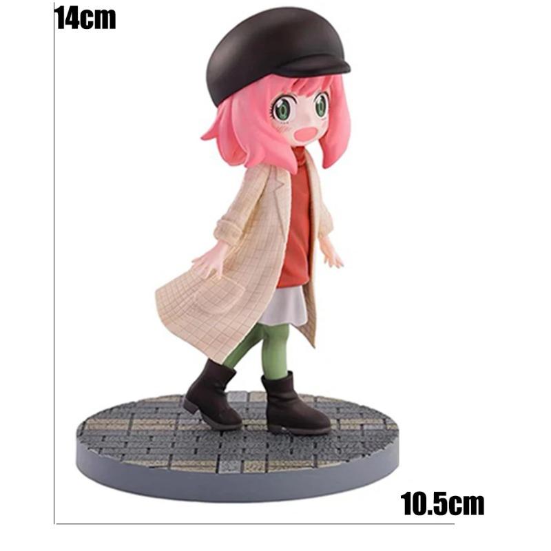 SPIION×COD DE FAMILIE: Figura Albă Anime Drăguț Kawaii Figura Jucărie Papusa Mașină Decorare Birou Pentru Copii Adulți Fani Fata Cadouri de Zi de Naștere
