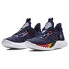 Curry Brand Curry Flow 9 We Believe Herren-Sneaker Blau Mitternachtsblau Orange 3025684-406