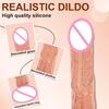 Realistic Dildo Powerful Thrusting Telescopic 360 Rotation Vibrator Female G Spot Clit Stimulator Remote Control Big Penis Dick