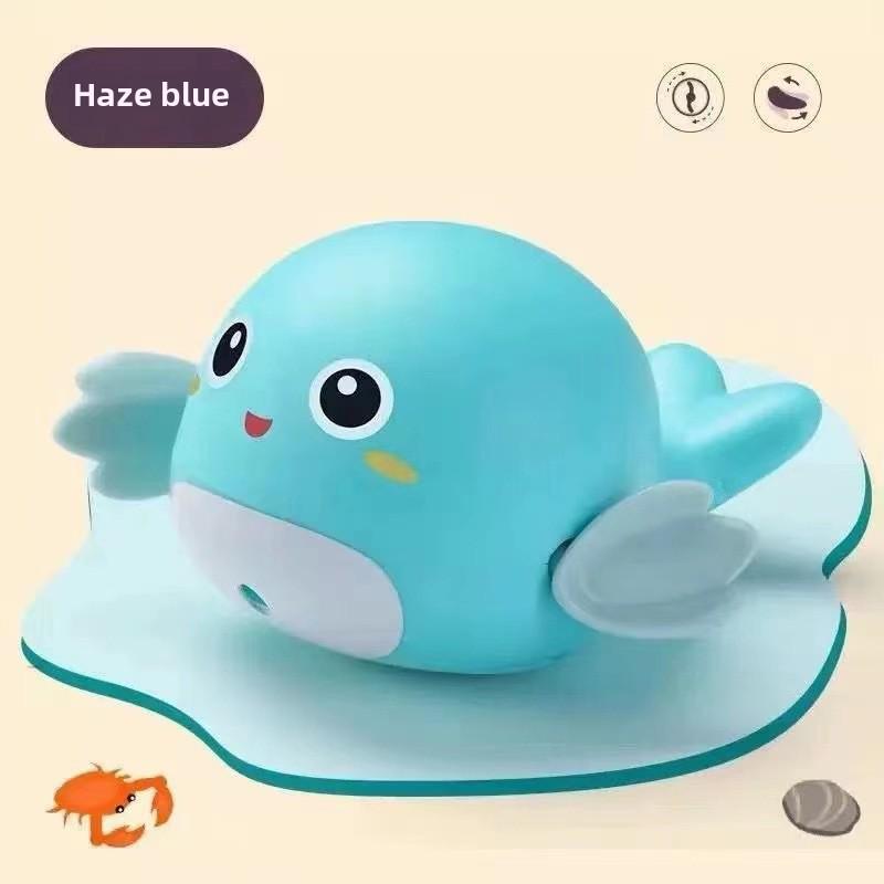 Wind-Up Baby Bath Toy Set: Duck, Dolphin, & Turtle