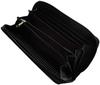 Long Wallet with Round Zipper Leather Black [Ben Davis] Men's (L-Black)