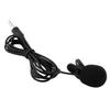 3.5mm Wired Lapel Clip Omnidirectional Microphone Lavalier Mic for Loudspeaker