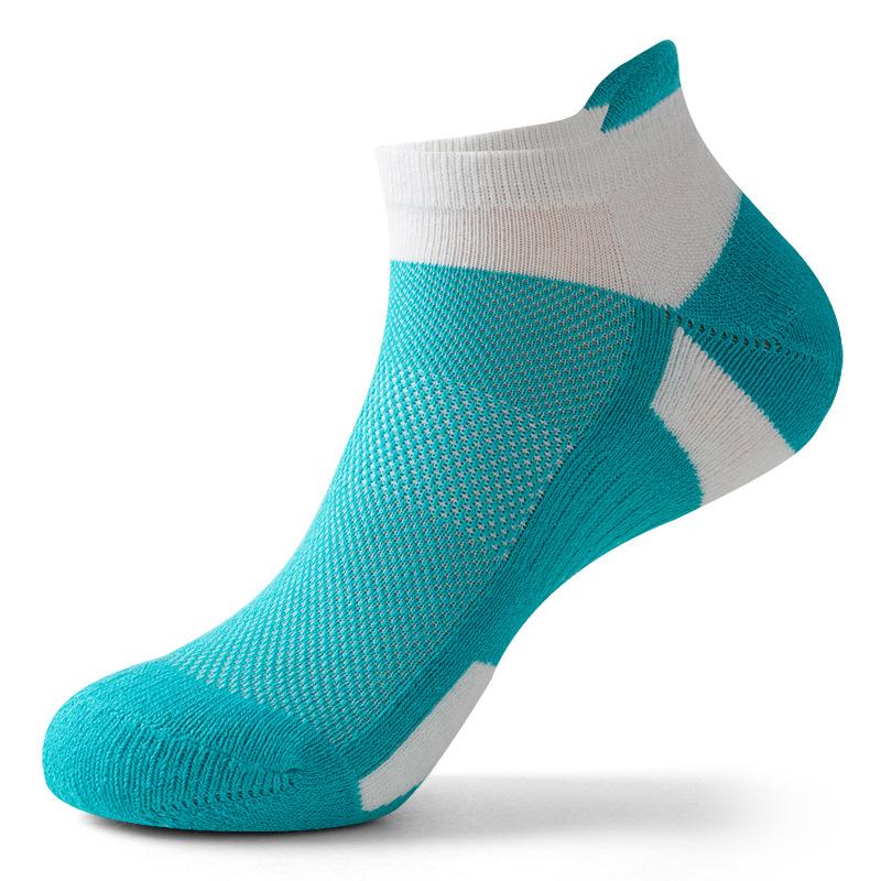 Damen Aktiv Laufsocken Knöchelhöhe Für den Außenbereich Bunt Atmungsaktiv Sportliche Fitness Kurze Söckchen Füßlinge