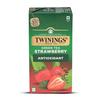 Twinings Zielona Herbata Truskawkowa, 25 Torebek, Zielona Herbata, Słodki Subtelny Smak Truskawki