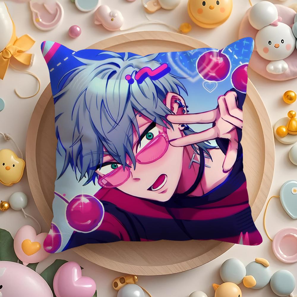 Alien Anime S-Stage Cushion Cover Home & Car Multi-Scene Pillow Cover - Reversible, Soft & Durable for Daily Use