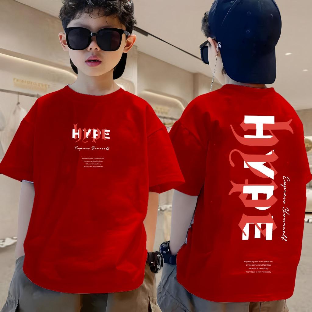 Children's fashionable casual T-shirt loose and comfortable versatile top