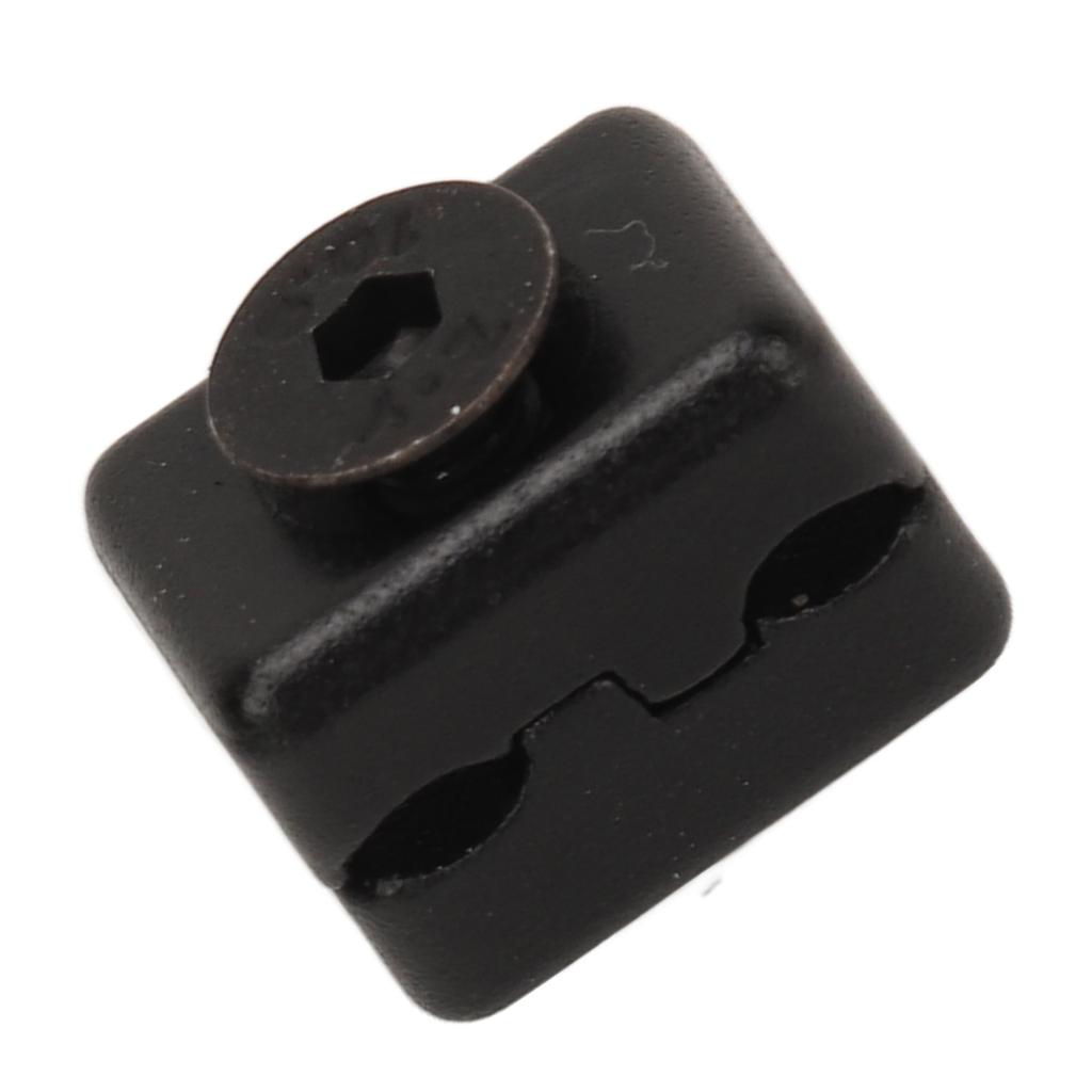 Arrow Rest Clamp Buckle Aluminum with Wrench Arrow Rest Buckle Clip for Adjusting Bowstring