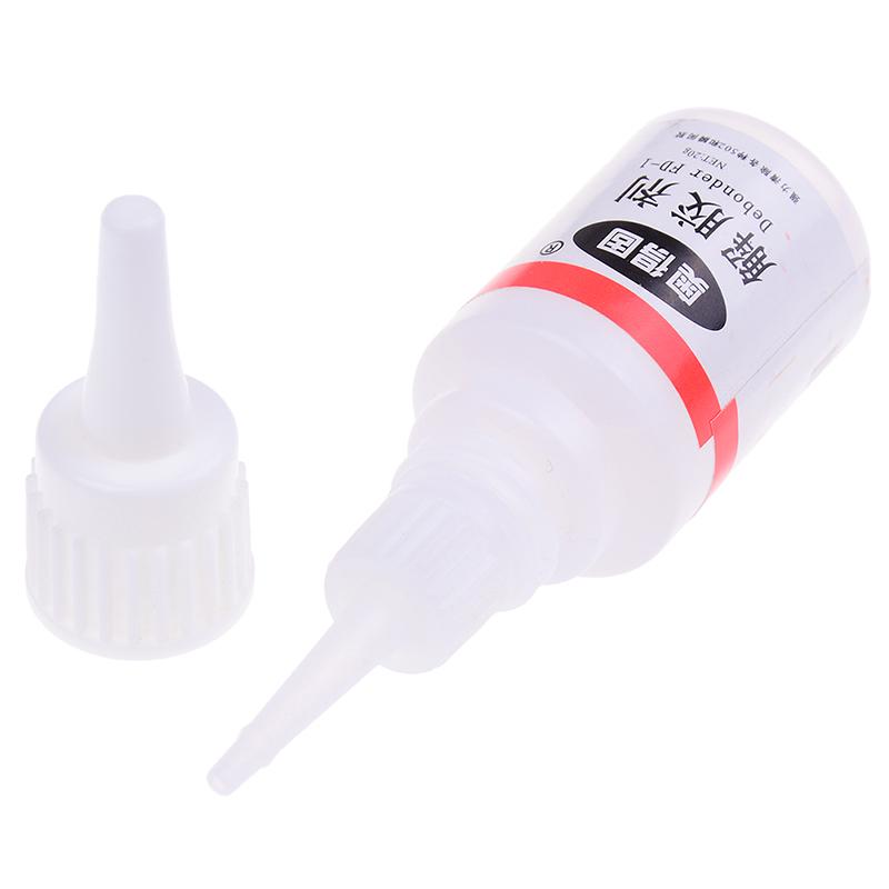 Uv Super Glue Debonder Adhesive Remover Removal Cleaner 20G Bottle Kit Lot