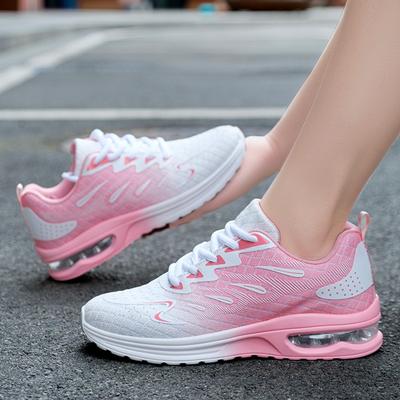 Tênis de Verão Feminino Tênis de Corrida Moda Respirável Resistente ao Desgaste Treinadores com Amortecimento de Ar Sapatos Esportivos de Basquete Calçado Casual