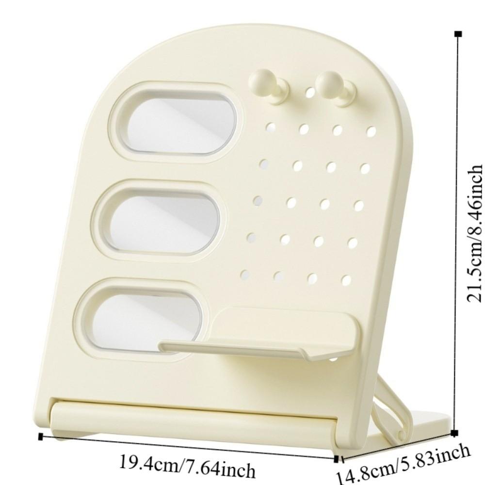 PP Hole Board Storage Rack Large Capacity Desktop Stationery Storage Rack  Students