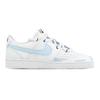 Nike Court Vision 1 Crushed Jade Smoke Abrasion Resistant Low top Skateboard Shoes Men's Blue White DH2987-101(Team773-)