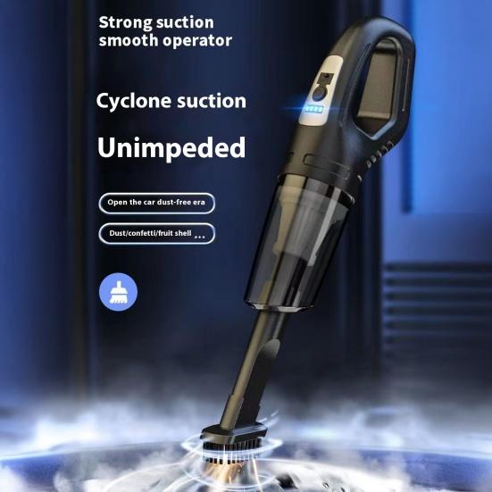 Car Vacuum Cleaner Wireless USB Charging Long Battery Life Washable Filter Powerful