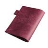 A5 Genuine Italian Leather Made In Japan [UNROOF] Notebook/Diary Cover, High-Quality (Pueblo), (Most/Reddish Purple)