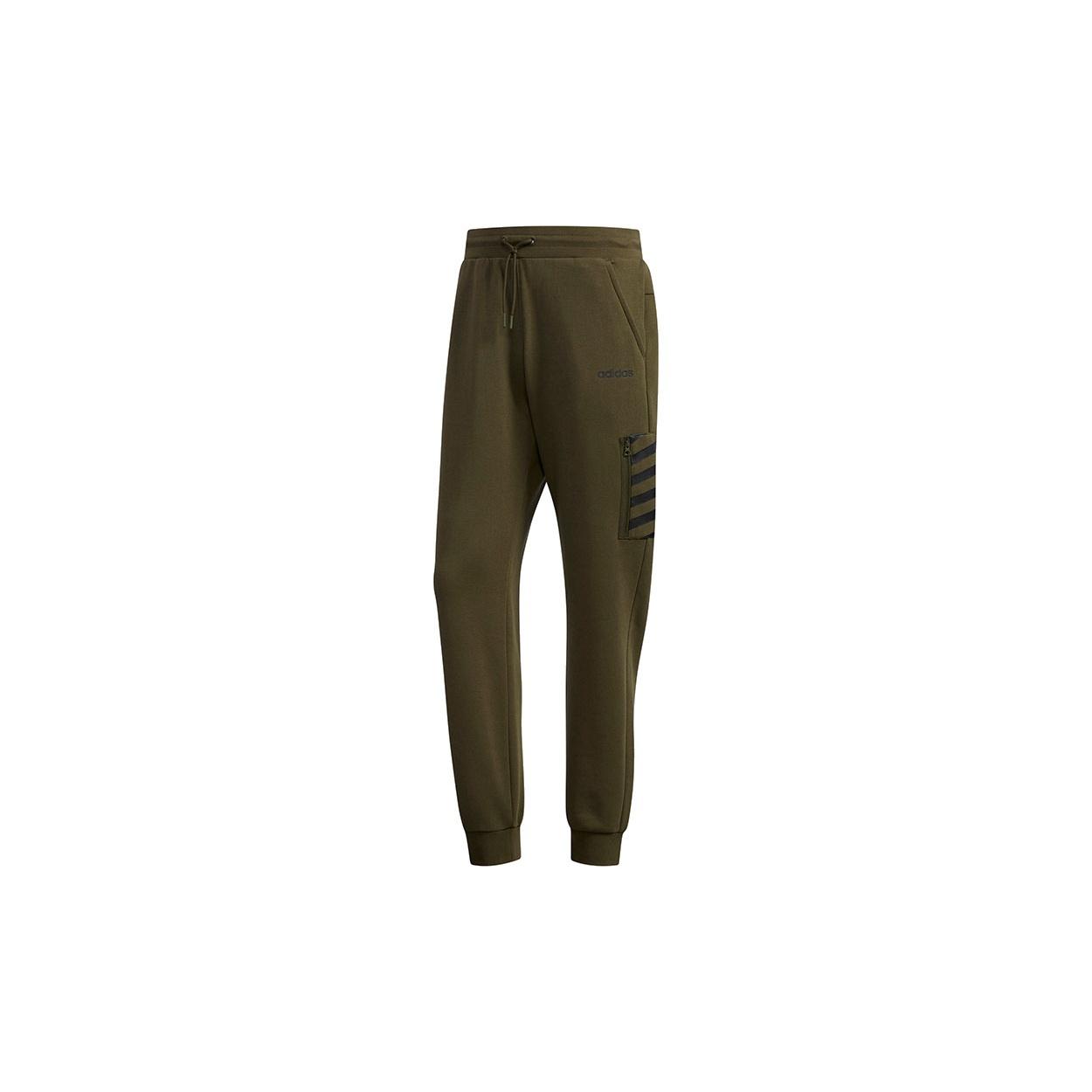 adidas neo M FAV TP CF Casual Sports Pants Green Men s DW8191 L
