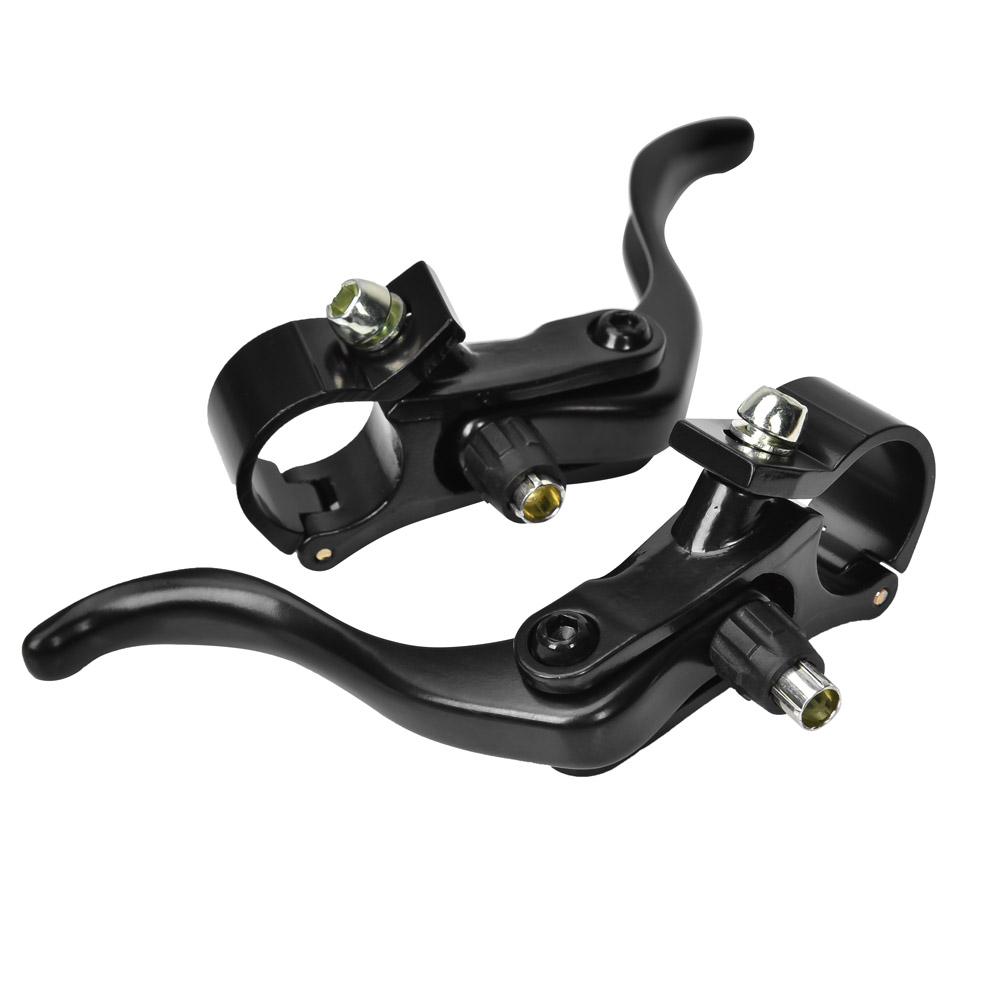 New 2Pcs Aluminum Alloy 24mm Mountain Bike Disc Brake Handle Level Cycling Accessory Bike Brake Lever Brake Accessories