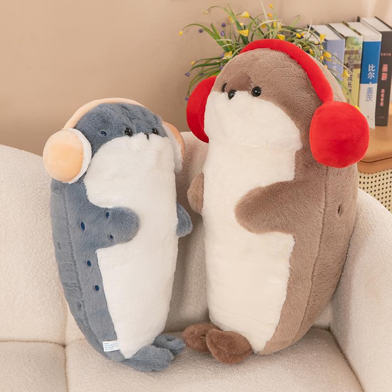 Toys Seal Plush Ear Protection Marine Animals Fill Doll Pillow Cushion Gift