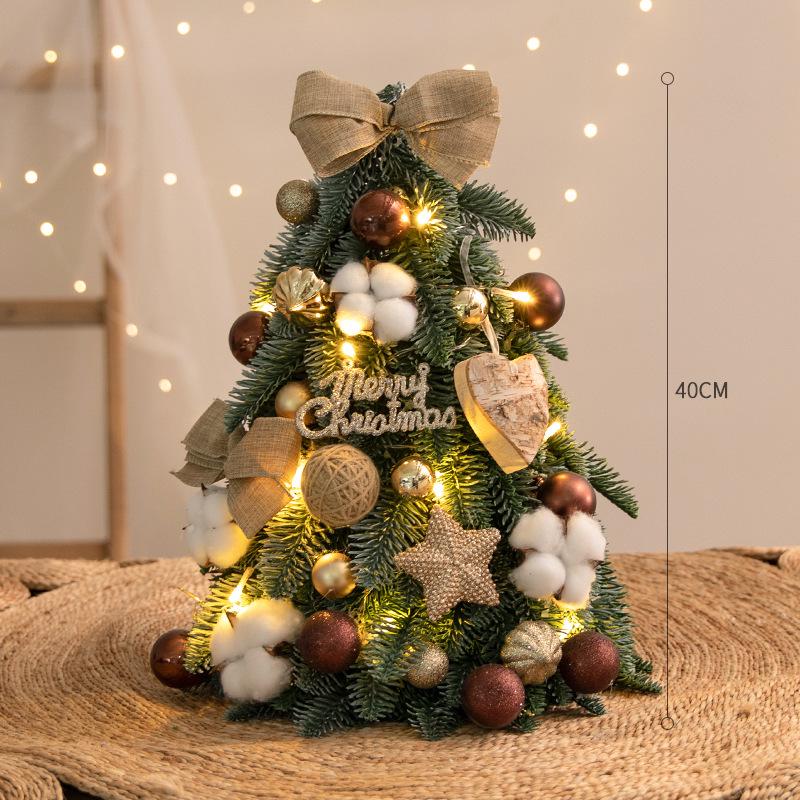 Christmas Festival Mini Desktop DIY Ornament - Small Tree Decoration
