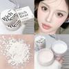 Biały Przezroczysty Puder Sypki Wodoodporny Kontrolujący Sebum Matujący Rozjaśniający Naturalny Koreański Fixer do Twarzy Makijaż