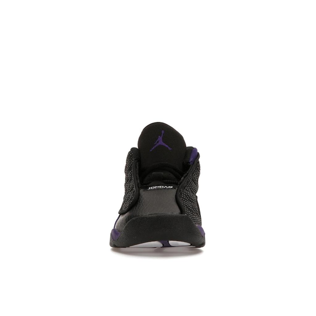 Air Jordan 13 Retro TD Court Purple Baby Sneakers Black White 414581-015