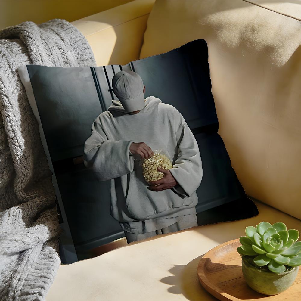 Cushion Cover Washed Linen Soft Breathable Decorative Case for Sofa Home Pillow Cover NF NNathan John FFeuerstein Rapper