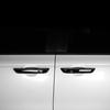 Car Carbon/Black Exterior Outer Door Bowl Trim Strip ABS Material Decoration Accessory For KIA Carnival -2026Left-Hand Drive