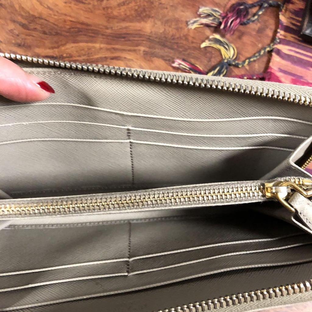 Used PRADA long wallet