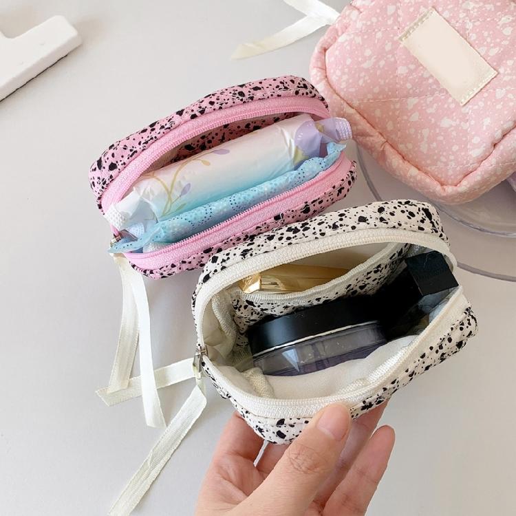 Mini kosmetická taštička do kabelky Cestovní pouzdro na mince Taštička na hygienické vložky Organizér na rtěnky a make-up do kanceláře do školy