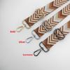 Thickened Color Wide Shoulder Strap Fashion Contrast Shoulder Crossbody Adjustable Length Women's Bag Shoulder Strap Accessories
