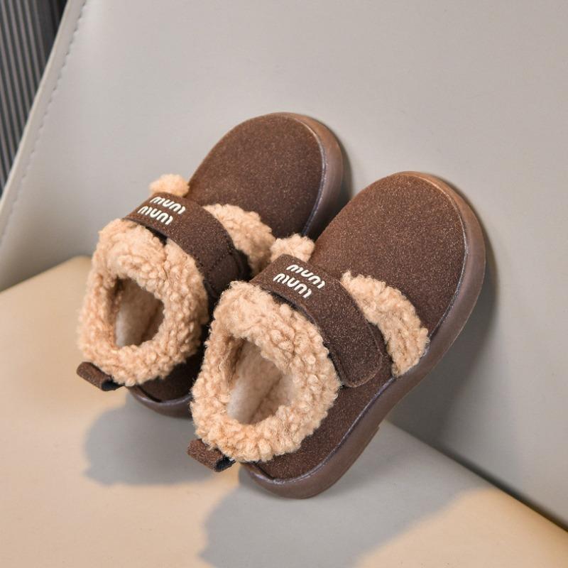 Children's Fleece-Lined Board Shoes | Fashionable Winter Boots for Boys & Girls Casual Kids Shoes Comfortable Walking Shoes