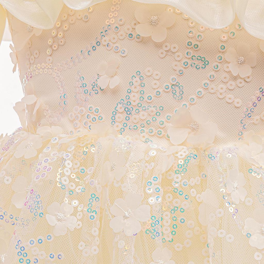 Girls' Cross-Border Flower Princess Dress 2025 - New Children's Performance Dress