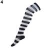 Girl's Sexy Striped Thigh High Long Socks Over The Knee Elastic Stockings
