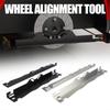 Stainless Steel Wheel Alignment Tool Plates Heavy Duty Kit Wheel Adjustable Tool Leveling Wheel Alignment Automotive Aligne F4v8